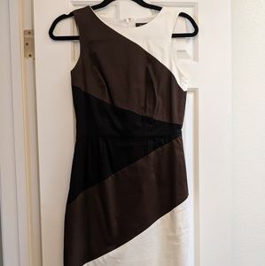 White House Black Market Color-Blocked Dress